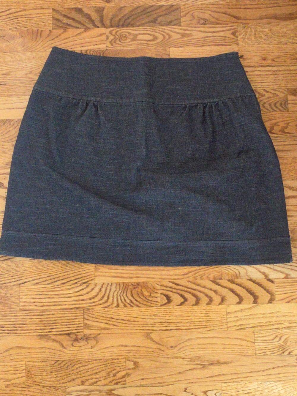 (16) Ricki's Denim Casual Skirt Mini Classic Fall Farmhouse Western Office